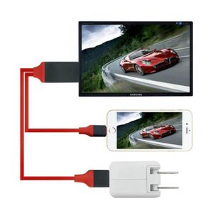 Tv Stick 2M Usb Naar Hdmi Hdtv Av Kabel Adapter Voor Iphone 7 7 Plus 6S 6 Plus 5S 5 Opladen Adapter Kabel