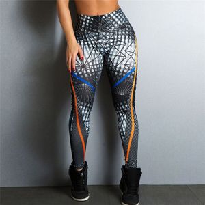 Groene Gemêleerde Squat Proof Sportlegging