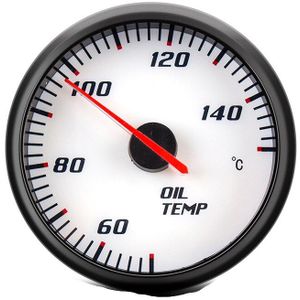 「 Dragon 」 60Mm Universal Auto Olie Temperatuur Meter Olie Temperatuursensor Factory Sales Auto Inbouwen Instrument Voor 12V Auto