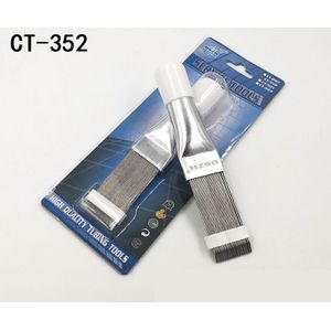 Repair tool rvs fin kam Inline condensor kam airconditioner borstelen kam accessoires Refrigeration tool