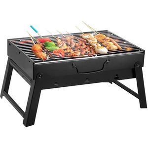 Huishoudelijke Bbq Outdoor Grill Opvouwbare Mini Diy Grill Bbq Grill Picknick Party Vouwen Houtskool Kithchen Tool Lichtgewicht Draagbare