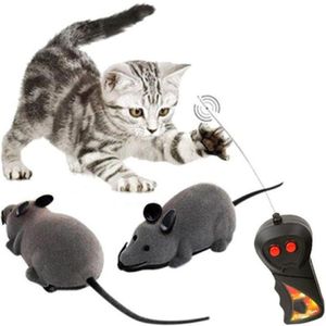 Muis Speelgoed Draadloze RC Muizen Kat Speelgoed Afstandsbediening Valse Muis RC Kat Grappige Spelen Muis Speelgoed Voor Katten
