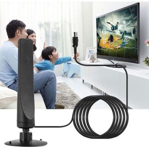 Indoor Hdtv Signaal Ontvanger Versterker 1080P Tv Antenne Hd Ontvanger Voor Thuis Indoor 50 Mijl 12dBi Digitale Hdtv Booster