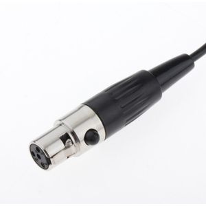 Xlr 4 Pin & Kabel Headset Microfoon Condensor Systeem Voor Voice Versterker