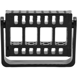 16 Slots Nail Boren Opslag Container Nail Bits Houder Manicure Snijders Display Plastic Rek Voor Nail Salon Slijpen Gereedschap