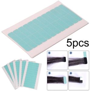 5 stks/set Professionele Waterdicht Glad Dubbelzijdige Super Tape Hoge Sterkte Haarverlenging Plakband Haar Styling