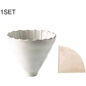 Hand-Made Koffie Waterkoker Filter Apparaat Set 700Ml Koffie Filter Cup Filter Houder Delen Pot Over Koffiezetapparaat ^