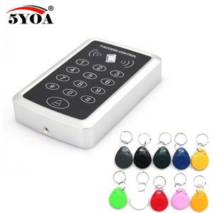 10 Rfid Tag + Rfid Proximity Card Toegangscontrole Systeem Rfid/Em Toetsenbord Card Toegangscontrole Deuropener