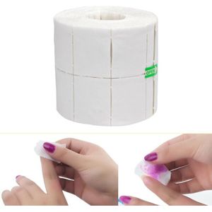 1 Roll 300 Pcs Manicure Polish Remover Cleaner Veeg Wattenschijfjes Papier Voor Vrouwen Lady Lint Nail Art make Acryl Tips