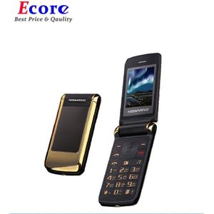 Newmind V518 Flip Dual Screen Mobiele Telefoon Trillen Senior Mobiele Telefoon Dual SIM Met MP3 MP4 Clamshell Mobiele Telefoon Voor Oude mensen