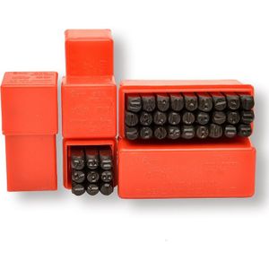 3mm Stalen Stempel Brief Nummer Stempel Punch Set Geharde Metalen Hout Lederen Staal Punch Nummer Tool Lederen Craft Stempel