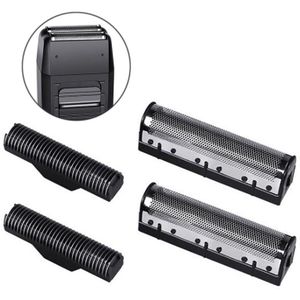 Alle Kemei Km-1102 4 Stuks Tondeuse Trimmer Scheerapparaat Vervangbare Mes Hoofden Mes Hoofd Covers