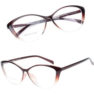 Dames Vrouwen Vintage Cat Eye Volledige Rim Clear Lens Lenzenvloeistof Multi Zwart Blauw Frame Eyewear Glas Recept TR90