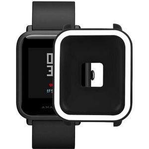 FIFATA Zachte Bescherming Frame Silicone Volledige Case Cover Voor Xiaomi Huami Amazfit Bip BIT Tempo Lite Jeugd Smart Horloge Beschermen shell