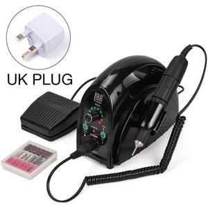 65W 35000Rpm Electric Nail Boor Manicure Machine Pedicure Gereedschap Boren File Set Nail Art Apparatuur Met Lcd nail Polijstmachine