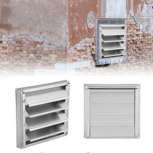 Rvs 100 Mm Duct Grill Muur Air Vent Vierkante Wasdroger Afzuigkap Outlet Air Vent Duct Grill