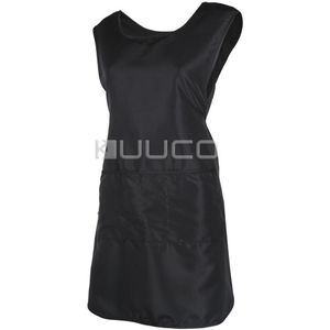 Kapper Schort Stylist Kiel met 4 Pocket 6.5 inch Back-bedekt Verstelbare Professionele Kosmetiek SPA Salon Uniform