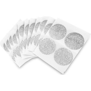 100 stks Wegwerp Zelfklevende Aluminiumfolie Seals Stickers voor Hervulbare Hergebruik Koffie Capsules 36mm