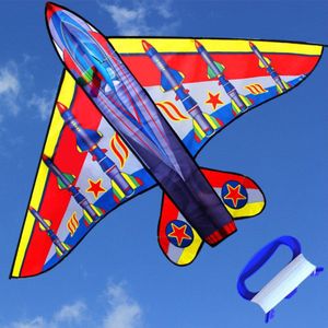 Outdoor Fun Sport Komen Battleplane Kite/Vliegtuig Enkele Lijn Vliegers Met Handvat En Lijn Goede Vliegende