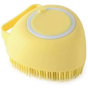 Zachte Bad Douche Shampoo Borstel Spa Massage Schoon Wassen Scrubber Huishoudelijke Kam Grooming Douche Siliconen Baden Borstel Handheld