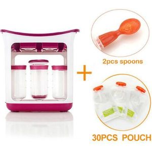 Babyvoeding Opslag Containers Pasgeboren Baby Voeden Voedsel Maker Pouch Set Biologische Verse Fruit Verpakkingsmachine