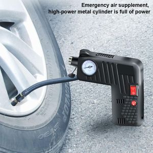 Draagbare Tire Inflator Digital Air Compressor 12V Luchtpomp Autoband Pomp Oplaadbare Luchtpomp Voor Auto Fiets Banden ballen
