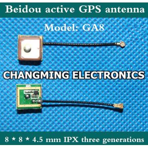 8*8*4.5mm GA8 dunne kleine Actieve antenne GPS kompas horloge Gain 20 db (werken 100% ) 1 STKS