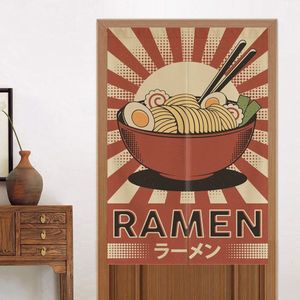 Japanse Keuken Restaurant Decoratie Sushi Ramen Cartoon Winkel Teppanyaki Deur Half Gordijn