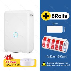 Niimbot Label Printer D110 Mini Draagbare Pocket Geen Inkt Label Maker Voor Mobiele Telefoon Home Office Gebruik Print Met Naam