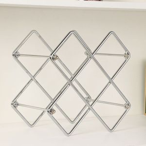 Europese Stijl Smeedijzeren Wijnrek Afneembare Wijnrek Hotel Thuis Wijnrek Decoratieve Handwerk Ornamenten