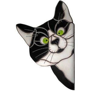 Grappige Honden Katten Muursticker Deur Venster Festival Decoraties Stickers Voor Meubels Glas Muren Decor Thuis Kinderkamer Decoratie