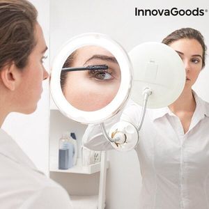 Led Vergrootglas Spiegel Met Flexibele Arm En Zuignap Mizoom Innovagoods