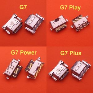 50Pcs Usb-poort Opladen Connector Plug Socket Dock Reparatie Deel Voor Motorola Moto G7/G7 Plus/G7 power/G7 Spelen