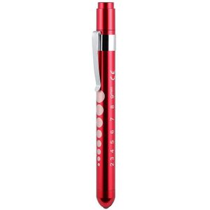 Verpleegkundige Pen Aluminium Penlight Led Pupil Licht Orale Penlight Met Schaal