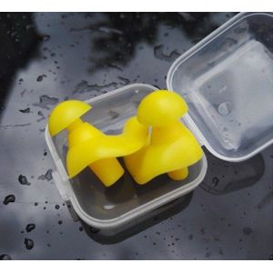 1 @ # Zachte Siliconen Oordopjes Geluidsisolatie Gehoorbescherming Oordopjes Anti Lawaai Snurken Slapen Stekkers Reizen Ruisonderdrukking