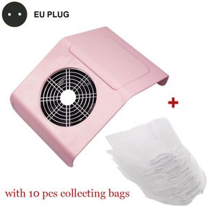 40W Krachtige Nail Cleaner, nail Stofzuiger Voor Manicure Machine Zuig Nail Dust Collector Nail Fan Voor Stof Verzamelen
