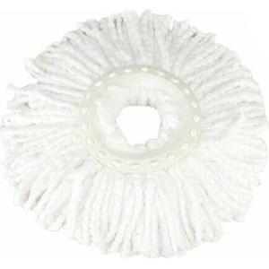 1pc Mop Hoofd voor Huishoudelijke Schoonmaakmiddelen Vervanging 360 Roterende Kop Magic Microfiber Spinning Vloer Mop Hoofd