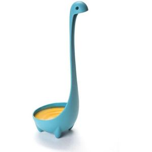 Cartoon Stijl Kind Servies Blauw Loch Ness Soep Lepel Dinosaurus Lepel Stand-Up Lepel Gadgets Keuken Accessoires Decoratie