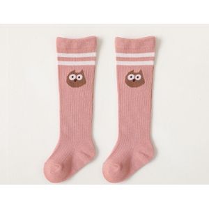 Herfst Winter Lange Baby Sokken Cartoon Dier Strip Knie Hoge Baby Meisje Jongen Vloer Sokken Zachte Katoen Kinderen Sok