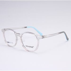 Bclear 2022 Tieners Kinderen Tr Ronde Monturen Comfortabele Siliconen Kleurrijke Ultralight Retro Brillen Unisex