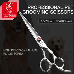 Fenice 7.0 7.5 Inch JP440c Haar Schaar Met Vlam Schroef Snijden Kappers Schoonheidssalon Styling Scharen
