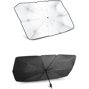 Auto Zonnescherm Interieur Voorruit Zonnescherm Cover Uv Protector Zon Blind Paraplu Voor Suv Sedan Bescherming Voorruit