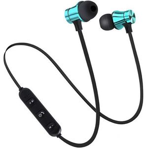 Bluetooth Oortelefoon Sport Handsfree Hoofdtelefoon Draadloze Hoofdtelefoon Magnetische Headset Voor Iphone Xiaomi Huawei Honor Samsung Redmi