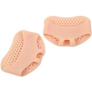 2Pairs Silicone Honeycomb Forefoot Pad Metatarsal Pads Pain Relief Orthotics Foot Massage Anti-Slip Protector Cushion Foot Care