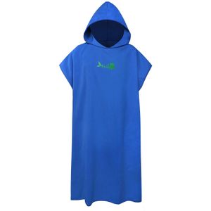 Surf Poncho Veranderende Handdoek Sneldrogende Hooded Gewaad Microfiber Strand Deken Badhanddoek Zwemmen Handdoek Wetsuit Strand Poncho Voor volwassenen