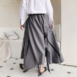 Mixcubic Herfst College Stijl Unieke Onregelmatige Overlap Culottes Broek Mannen Toevallige Losse Broek Broek Mannen Maat M-XXL