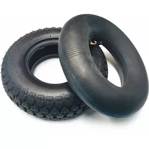 YunSCM 2PCS Plegable 20 Pulgada Neumáticos 20X2.40 ETRTO 64-406 más 2PCS 20 Pulgada Cámara de Aire AV32mm Valve Compatible Bicicleta de montaña, Bicicleta Urbana 20X2.35 20X2.40 Neumáticos