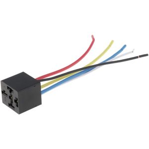 Magideal Auto Automotive Truck 80Amp Spdt Relais Harnas Socket Voor HG4185C
