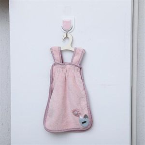 Hemdje Jurk Handdoek Voor Kids Chidren Microfiber Absorberende Hand Droge Handdoek Keuken Badkamer Zachte Pluche Vaatdoeken