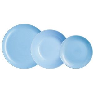 Servies Luminarc Carine Blauw Glas (18 Pcs)
